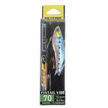 Ратлин SKYFISH "FINTAIL VIBE" 70 мм, 18 гр, Sinking, цвет: 2#